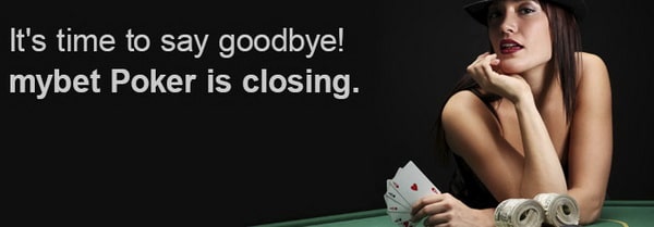 MyBet Poker прекращает существование
