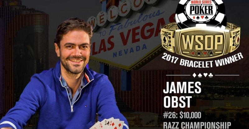 Джеймс Обст чемпион WSOP 2017